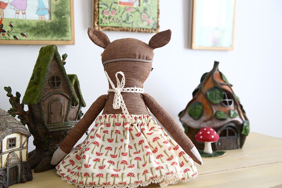 Dainty Deer 18" Stuffie Animal Pattern