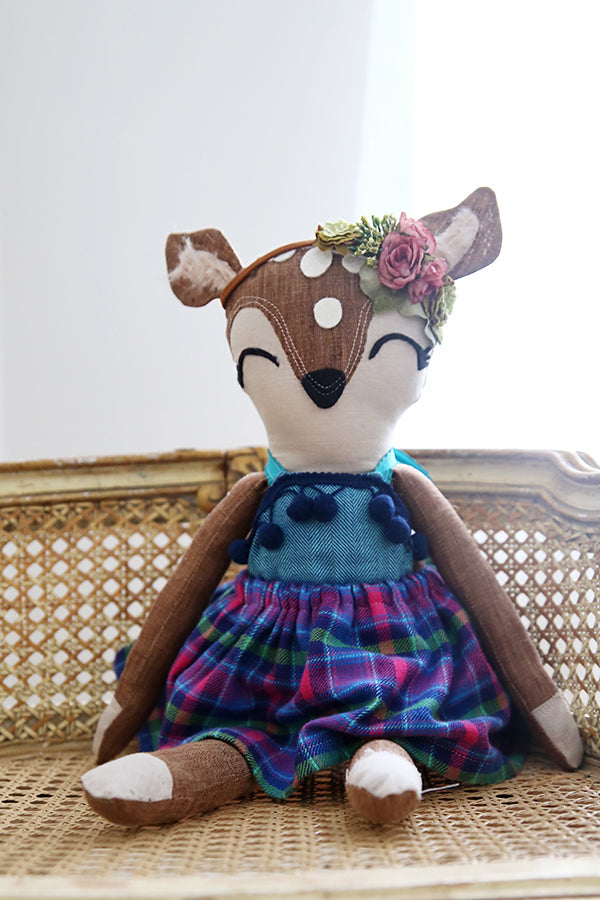 Dainty Deer 18" Stuffie Animal Pattern