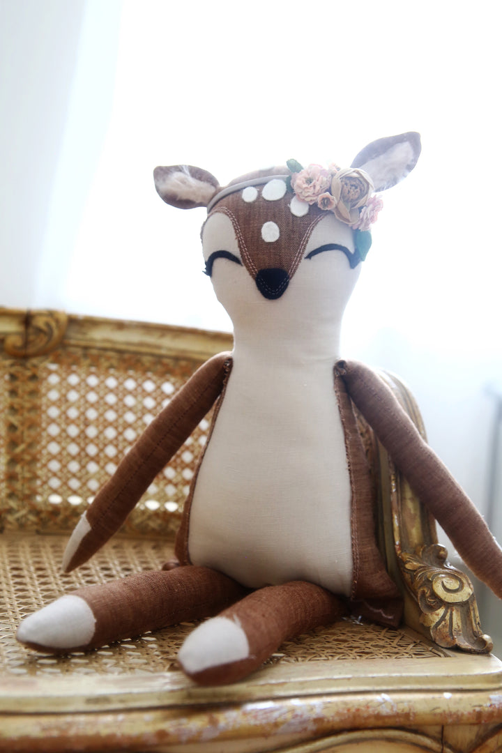 Dainty Deer 18" Stuffie Animal Pattern