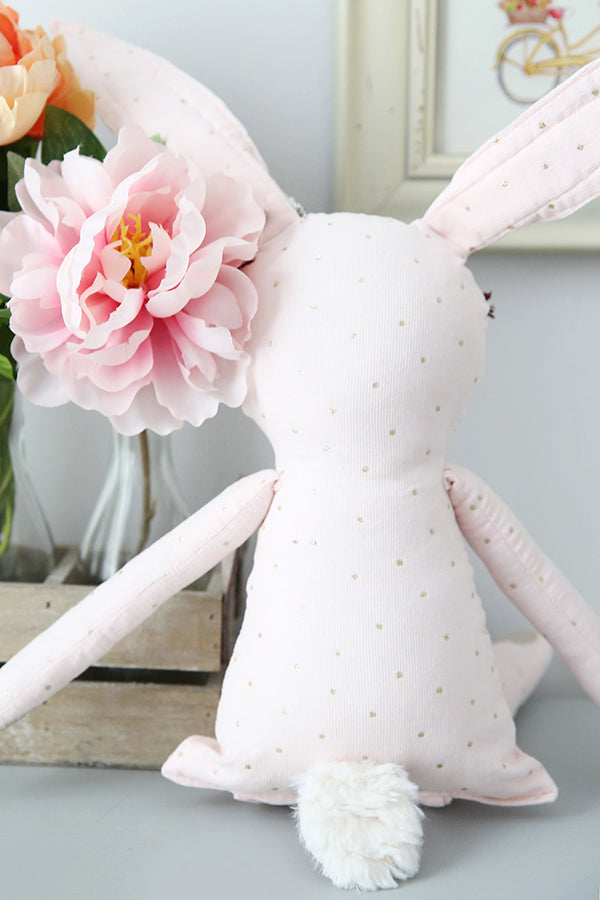 Blushing Bunny 18" Stuffie Animal Pattern