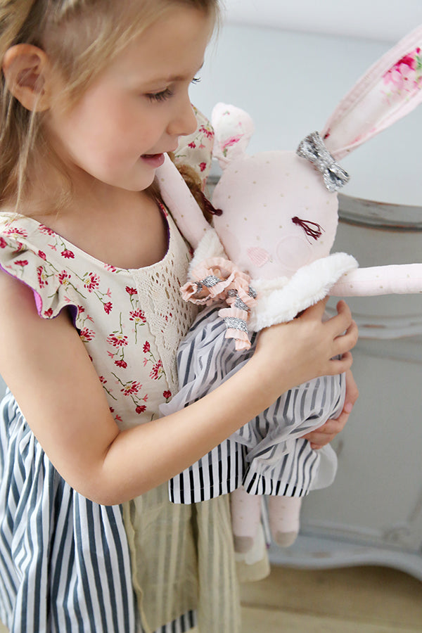 Blushing Bunny 18" Stuffie Animal Pattern