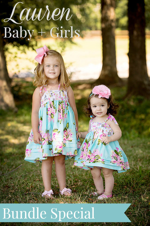 Lauren Dress Baby & Kids Bundle - Violette Field Threads
 - 1