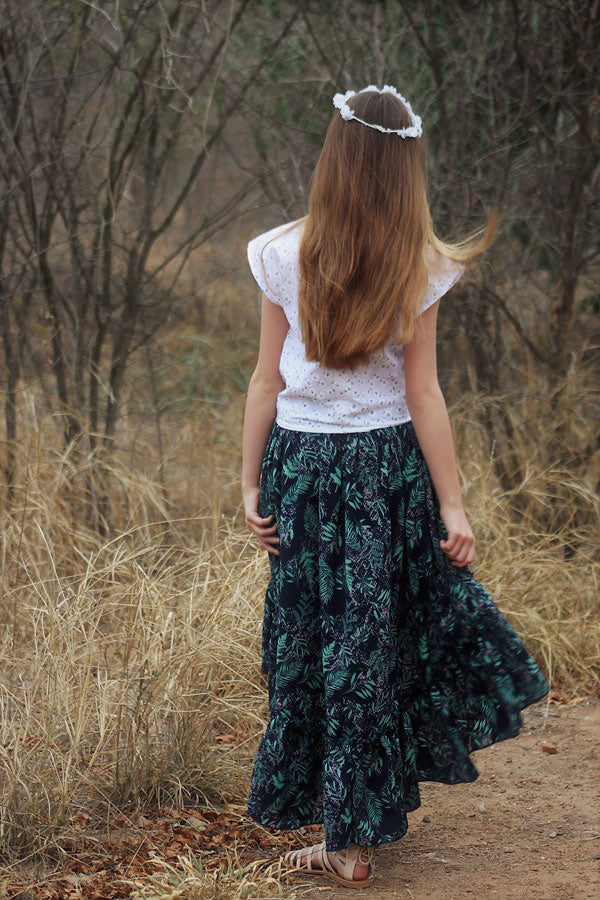 Clover Tween Top & Skirt