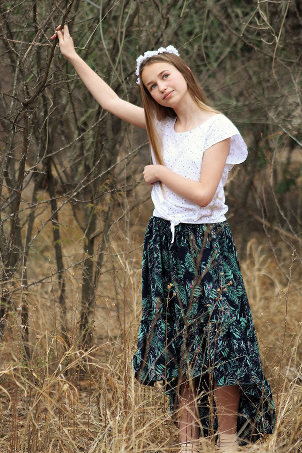 Clover Tween Top & Skirt