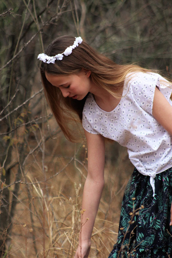 Clover Tween Top & Skirt