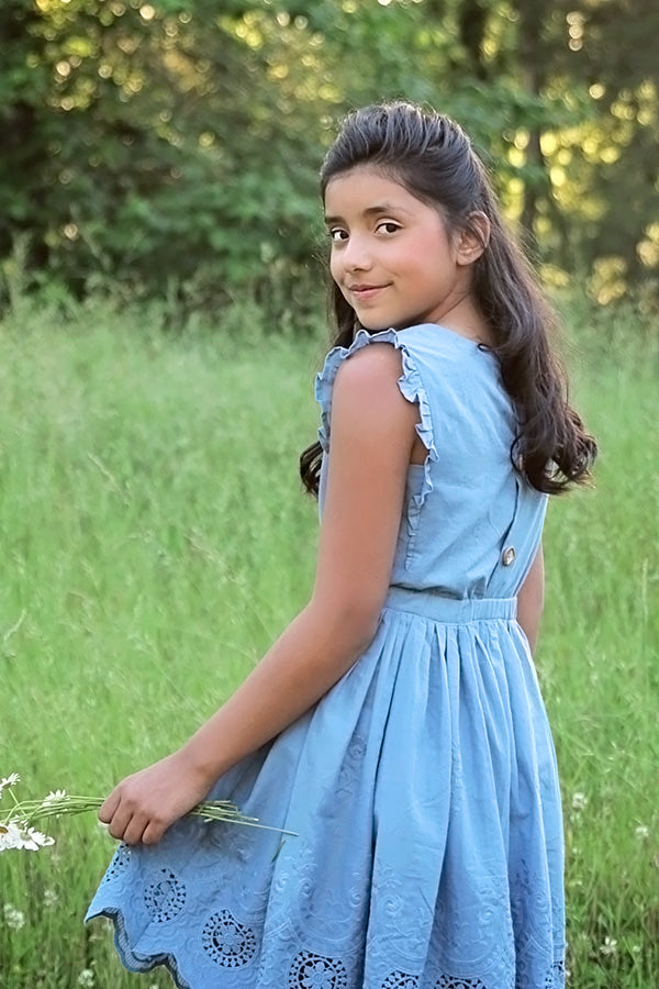 Birdie Tween Top & Dress Violette Field Threads Birdie Tween Top & Dress Violette Field Threads