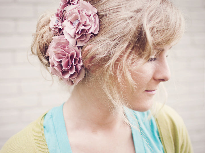 Corienne Flower - Violette Field Threads
 - 5