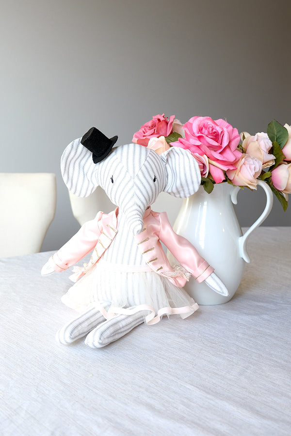 Elle Elephant 18" Stuffie Animal Pattern