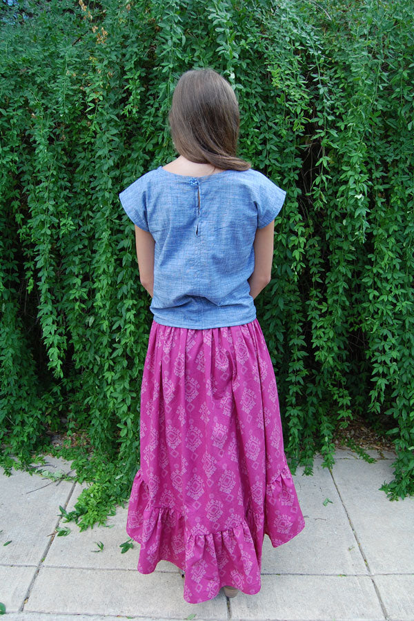 Clover Tween Top & Skirt