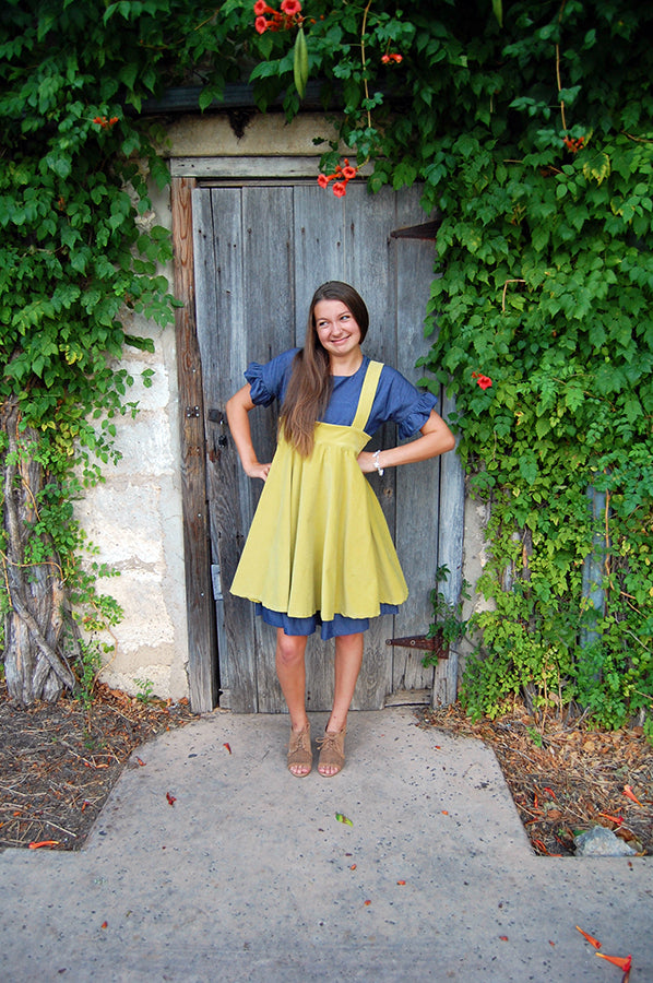 Lulu Tween Pinafore – Violette Field Threads