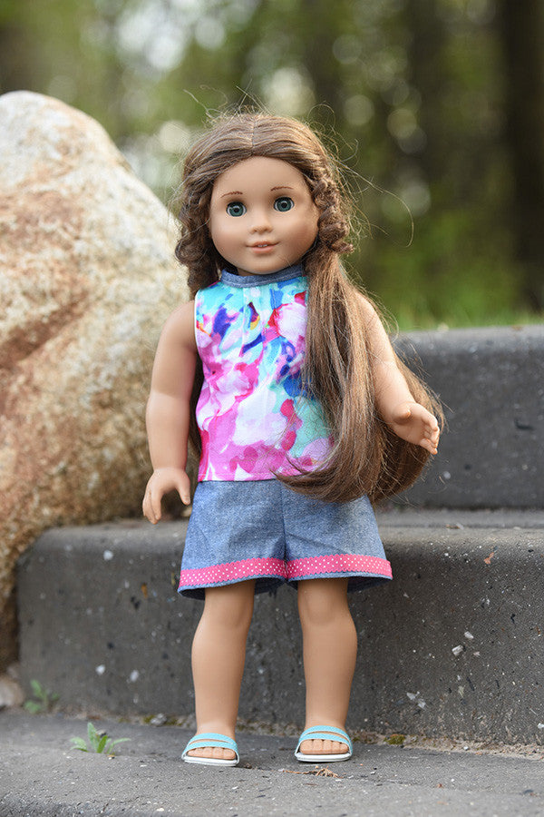 Allie Doll Top & Shorts