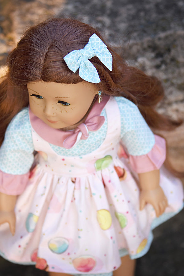 Autumn Doll Pinafore