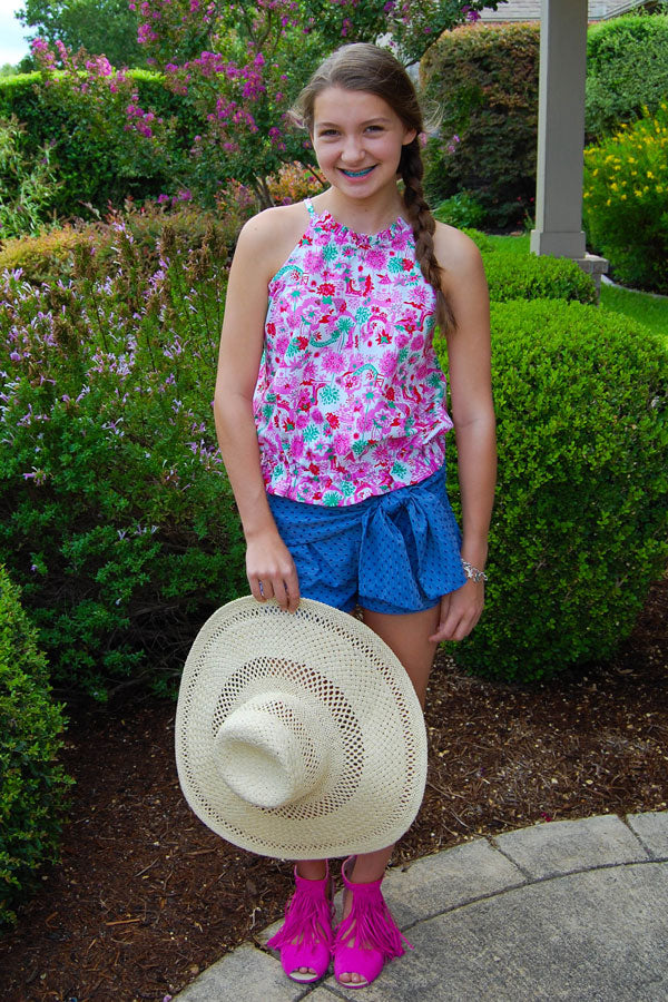 Celeste Tween Top & Shorts