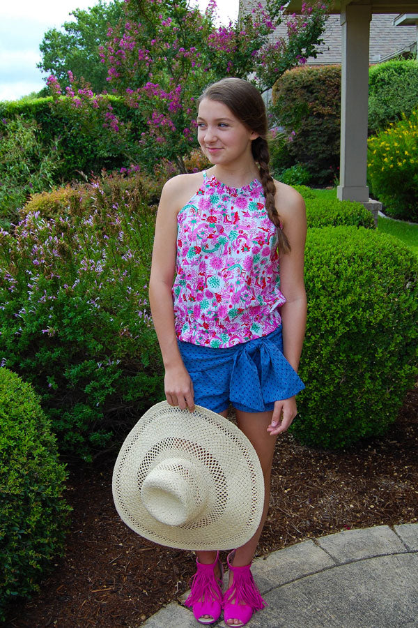 Celeste Tween Top & Shorts