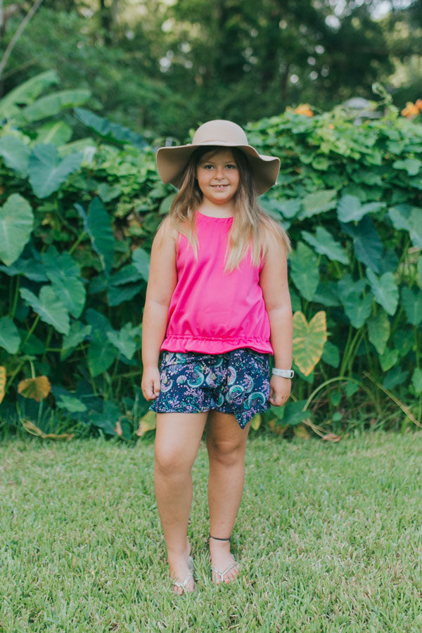 Celeste Tween Top & Shorts