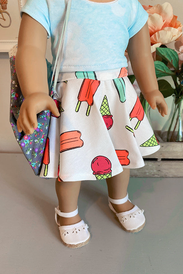 Fern Doll Skirt