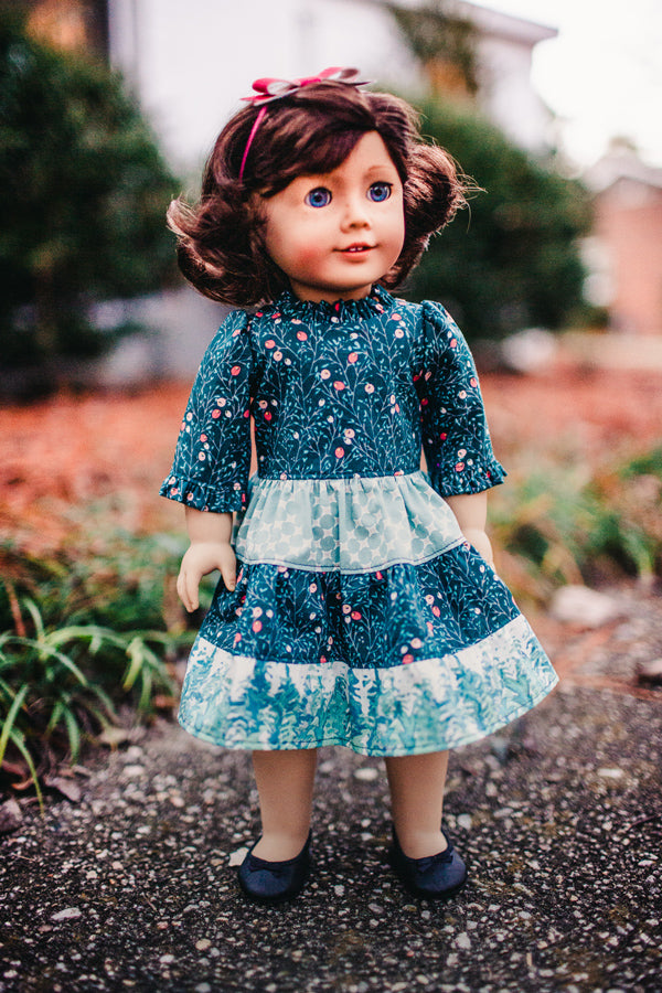 doll dresses Beginner Sewing Tutorial: How to Sew a Dress Classic A Doll Dress Boutique: Sew 40+