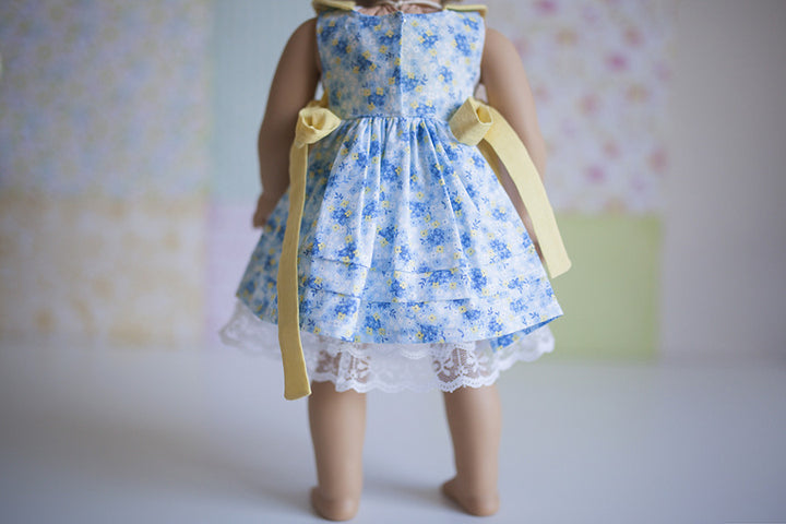 Rosemary Doll Pinafore & Slip - Violette Field Threads
 - 6