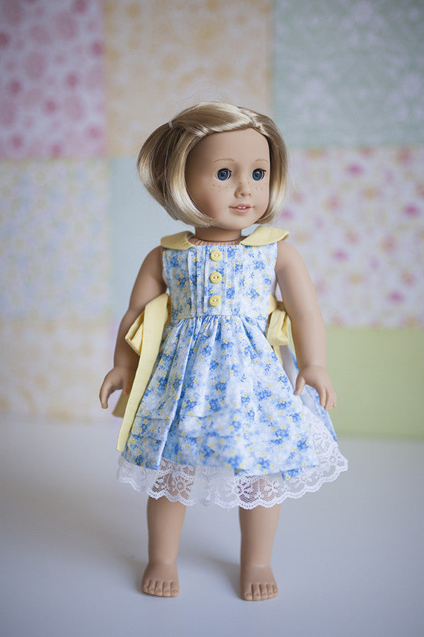 Rosemary Doll Pinafore & Slip - Violette Field Threads
 - 1