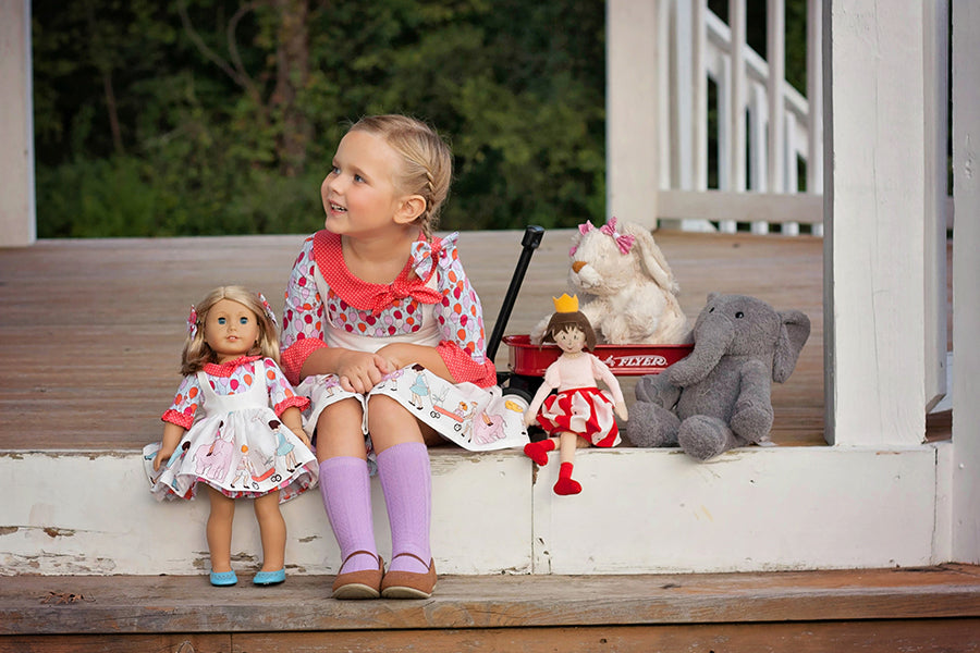 Autumn Doll Pinafore – Violette Field Threads