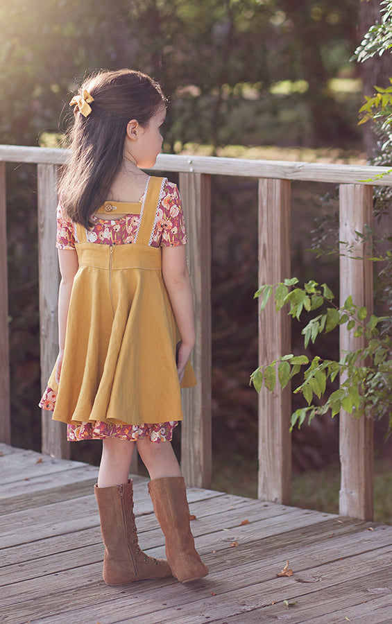 Lulu Girls Pinafore Lulu Girls Pinafore