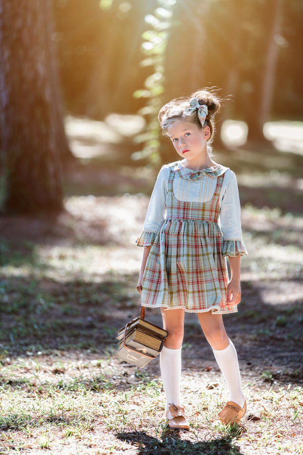 Autumn Girls Pinafore – Violette Field Threads