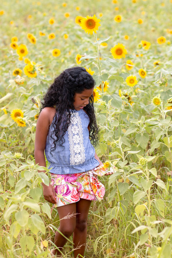 Celeste Top & Shorts