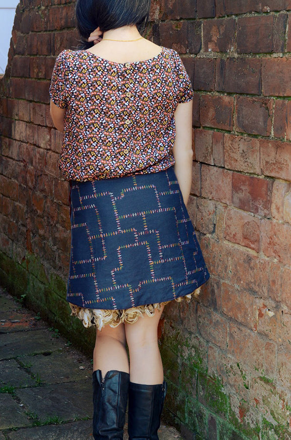 Vivienne Misses Skirt & Blouse Pattern by VFT – Violette