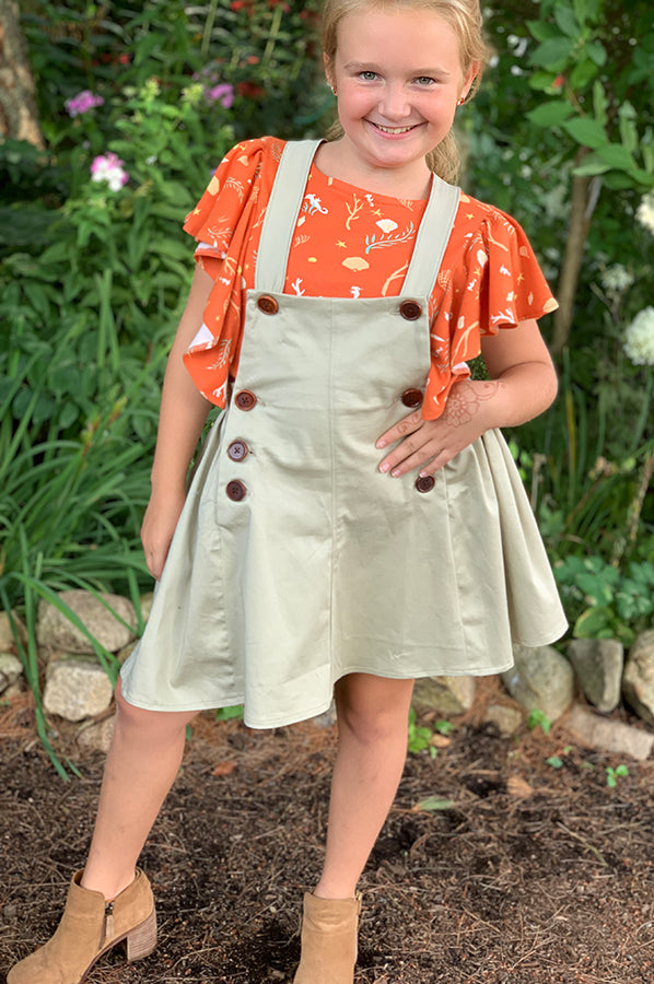 PERVERZEクラッシュワイドタートルミニドレス Ophelia Tween Occasion Dress – Gold Rush NYC