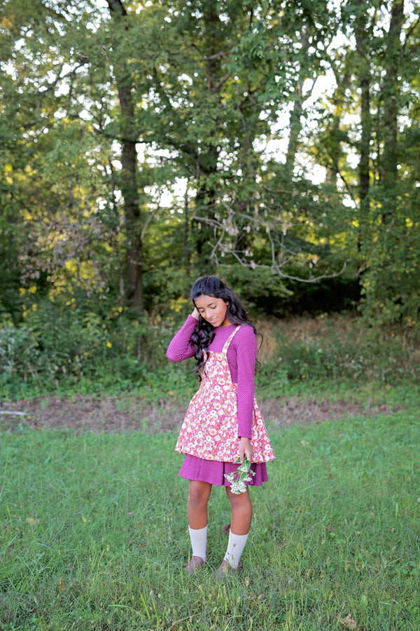 Julia Tween Shorts & Dress Jumper