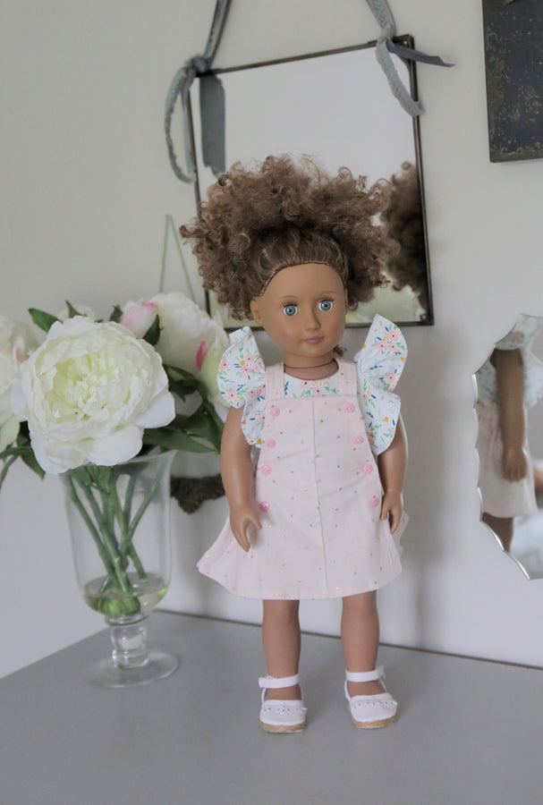 Julia Doll Shorts & Dress Jumper