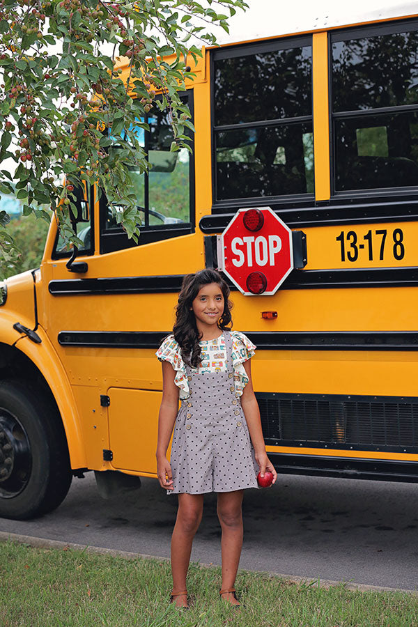 Julia Tween Shorts & Dress Jumper