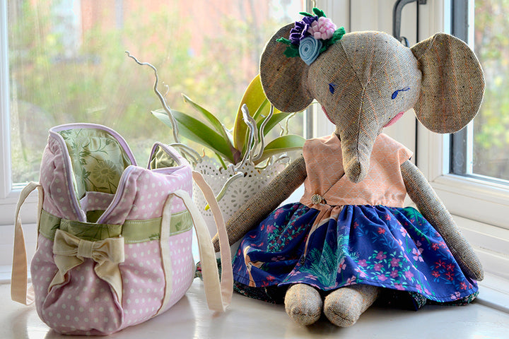 Elle Elephant 18" Stuffie Animal Pattern