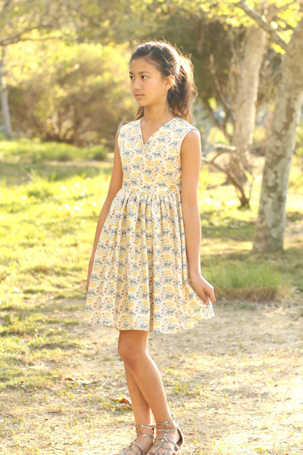 Olive Tween Top & Dress