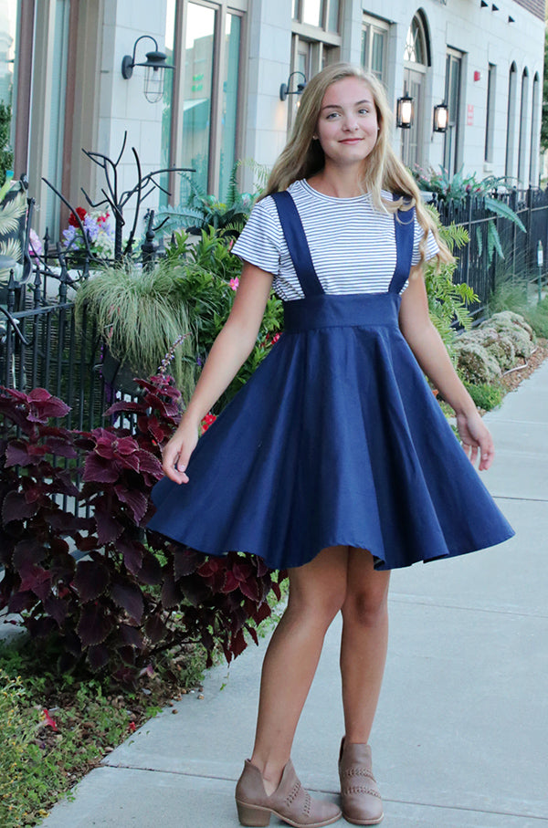 Lulu Tween Pinafore – Violette Field Threads