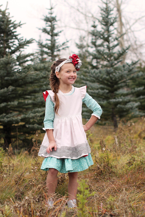 Deres デレス draping dress perl Pearl Pinafore & Dress – Violette Field Threads