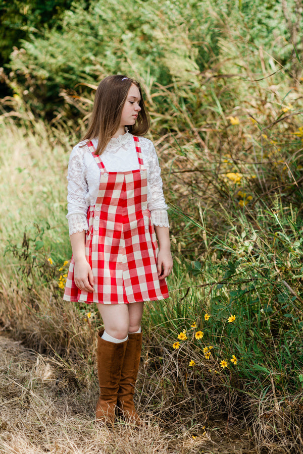 Julia Tween Shorts & Dress Jumper