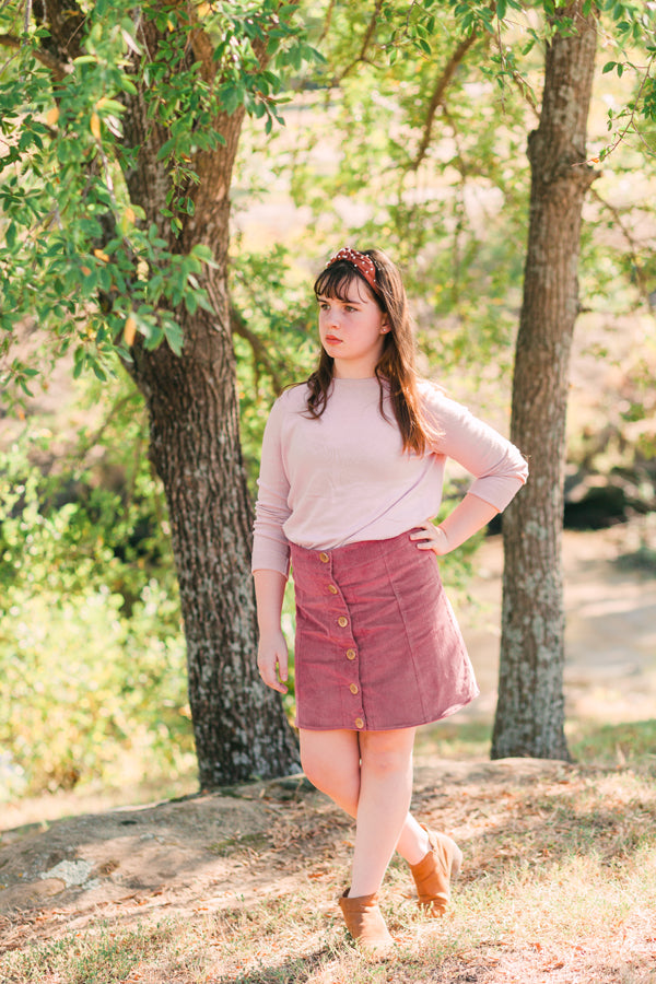 Sage Tween Skirt