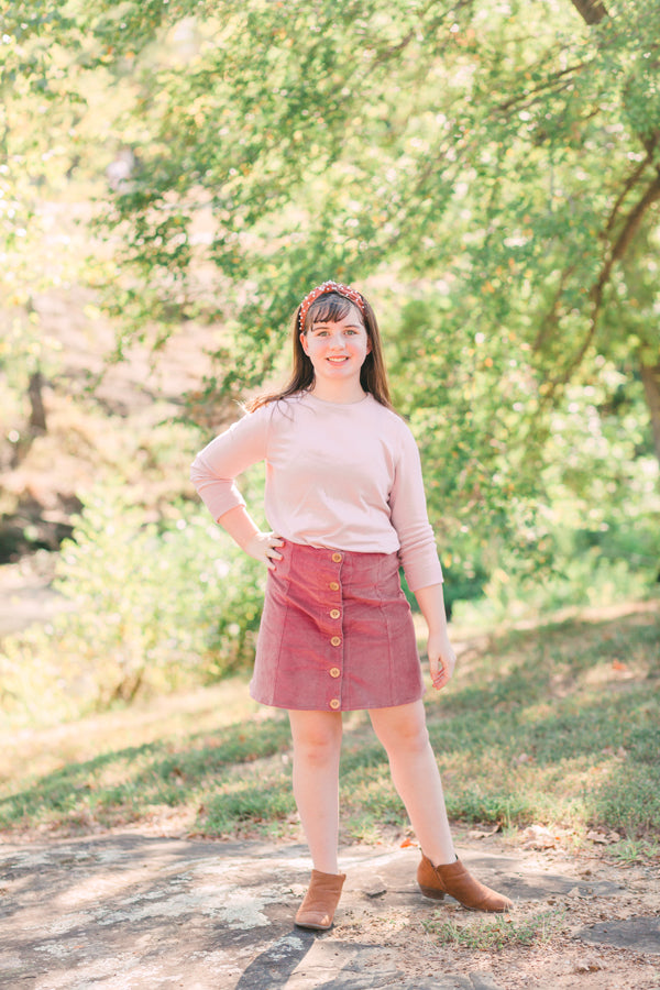 Sage Tween Skirt