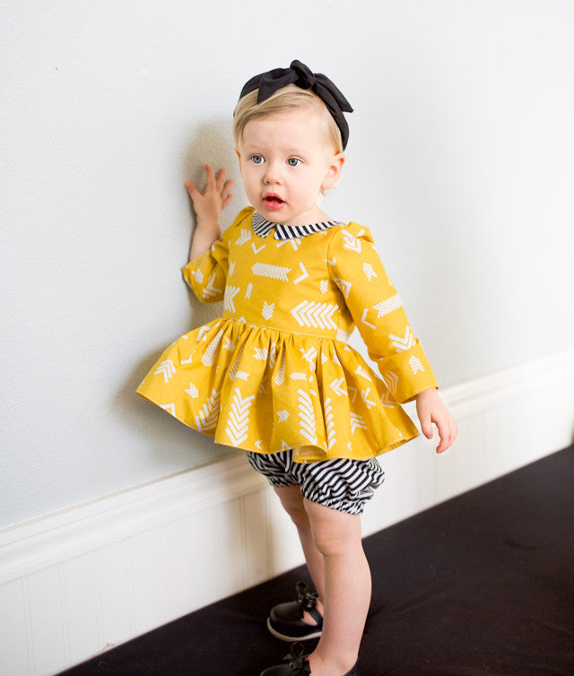 Pepper Baby Dress & Top - Violette Field Threads
 - 4