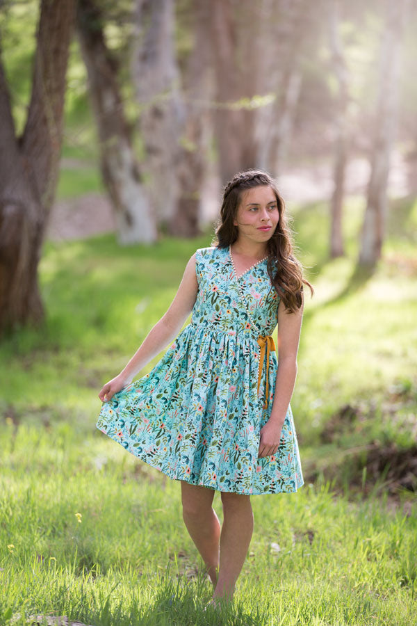 Olive Tween Top & Dress