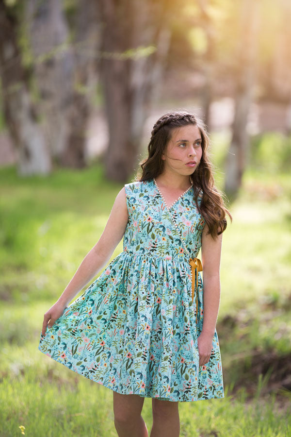 Olive Tween Top & Dress