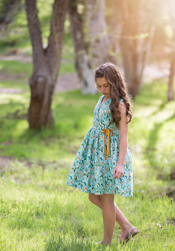 Olive Tween Top & Dress