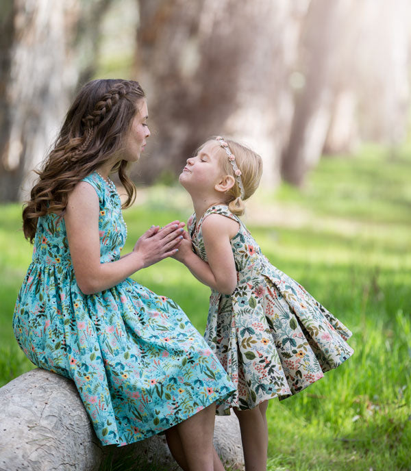 Olive Tween Top & Dress