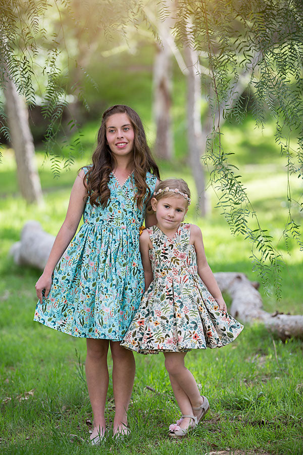 Olive Tween Top & Dress