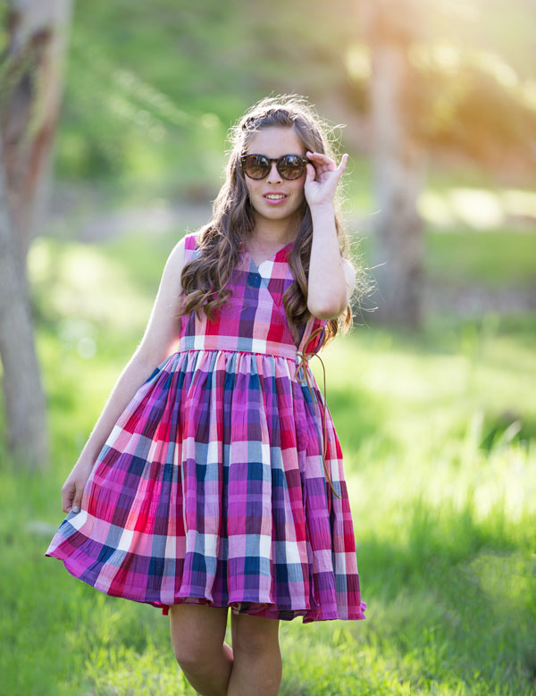 Olive Tween Top & Dress