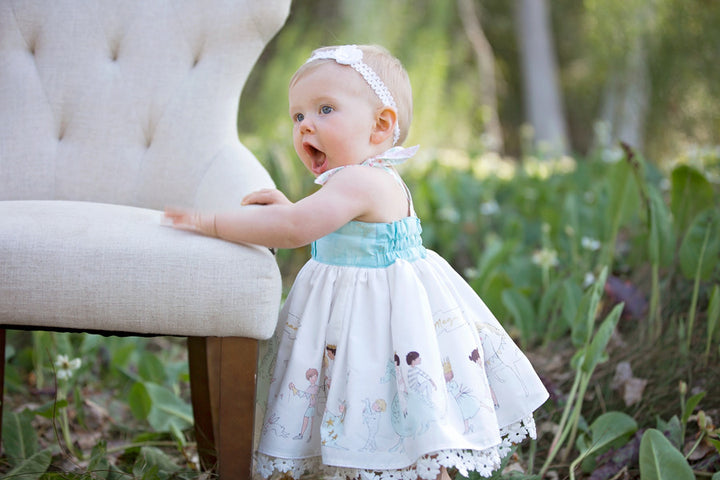 discount infant dresses June Jumper Dress Set at Baby Beau & Belle 6 Months (70cm) 56.80 22.36 42.50 16.73 68 Lou Lou Infant Dress Set
