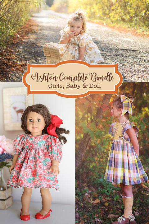 Ashton Girls + Baby + Doll Bundle