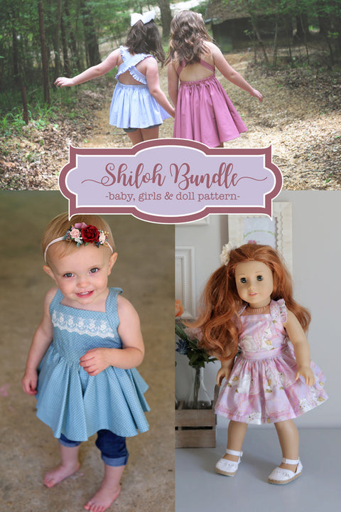 Shiloh Baby + Girls + Doll Bundle