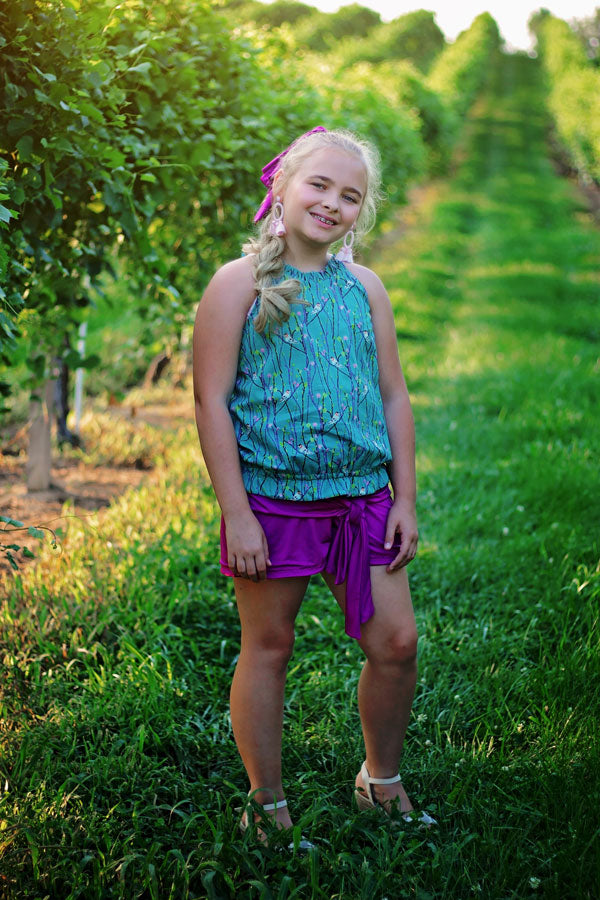 Celeste Tween Top & Shorts